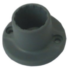 BASE REDONDA GRIS CLARO 2 PUNTOS DE FIJACION