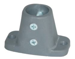 BASE OVALADA CON TORNILLO