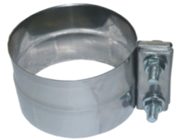 ABRAZADERA PARA EXOSTO ALIMENTADOR 4"